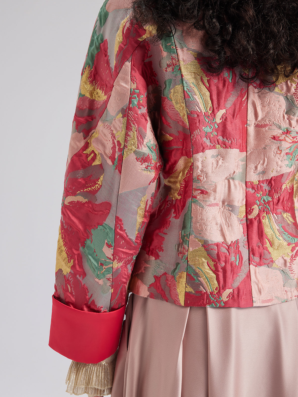 Benzersiz Yağlı Boya İlhamlı Ceket