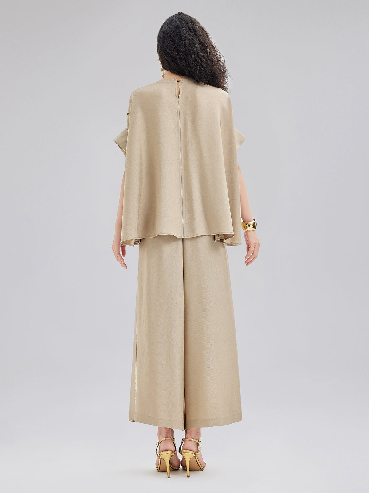 Vintage Metal Zincirli Bol Pantolon