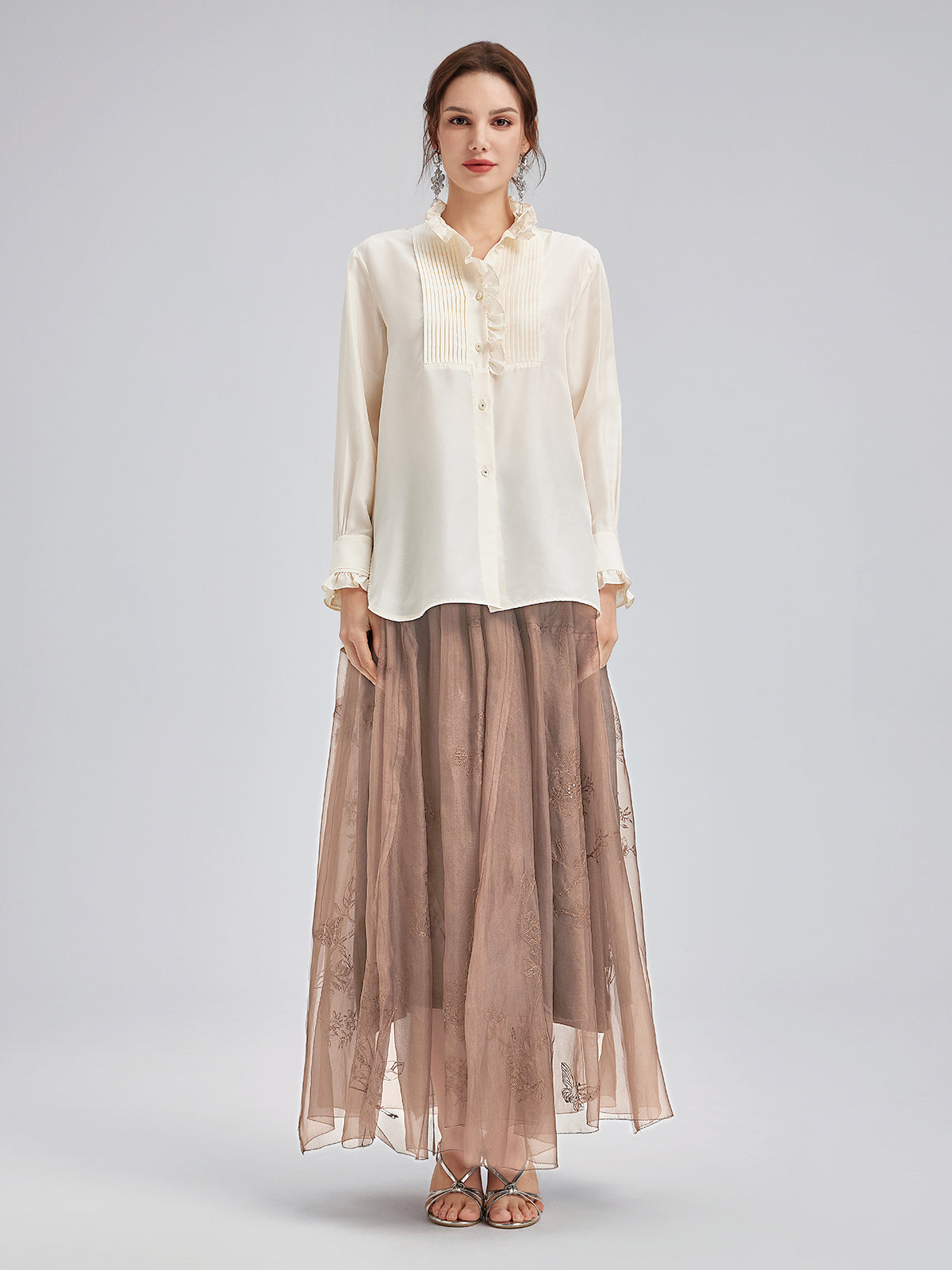 Klasik Sanat Nakışlı Etek