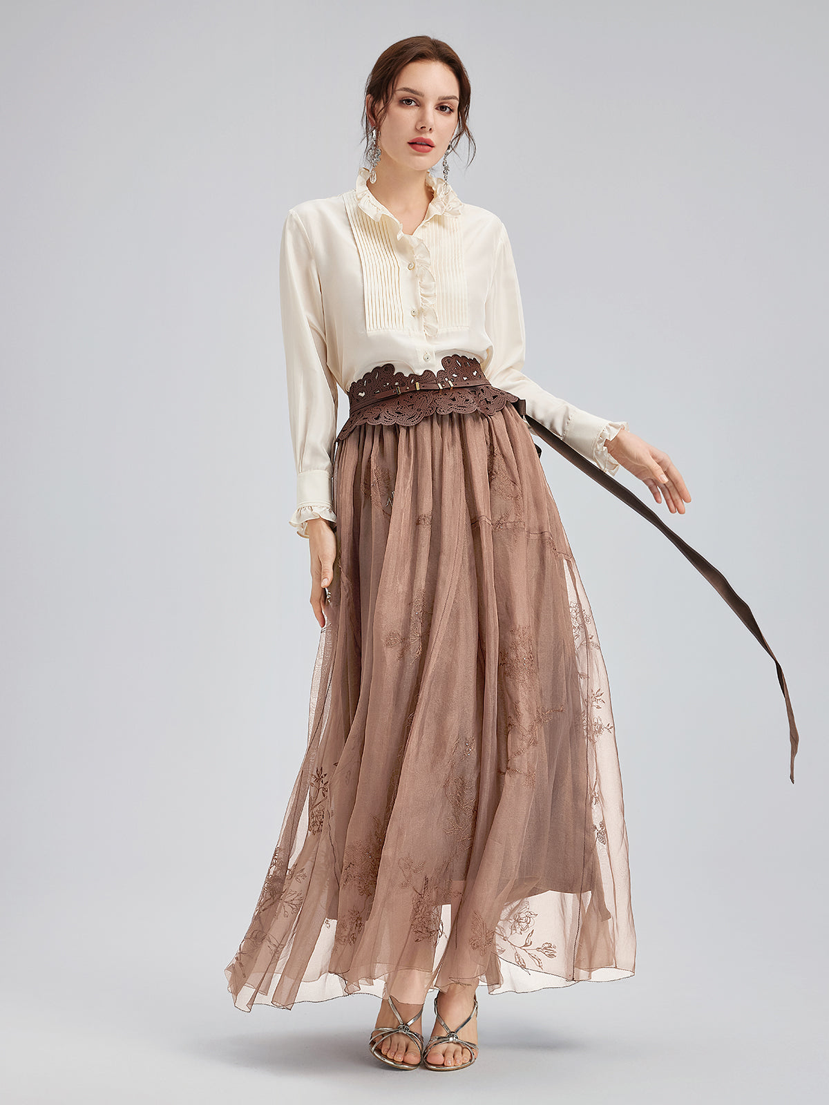 Klasik Sanat Nakışlı Etek