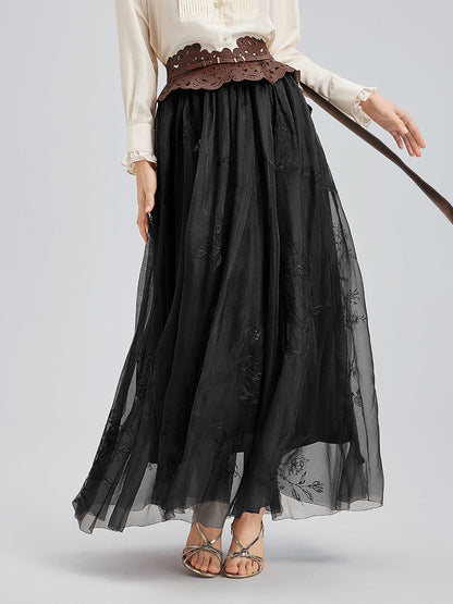 Klasik Sanat Nakışlı Etek
