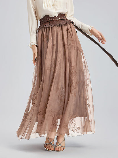 Klasik Sanat Nakışlı Etek