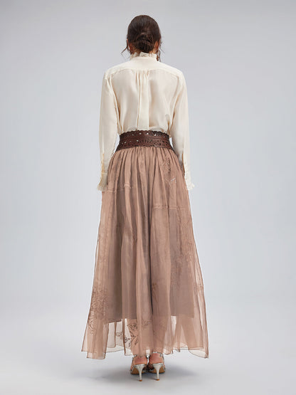 Klasik Sanat Nakışlı Etek