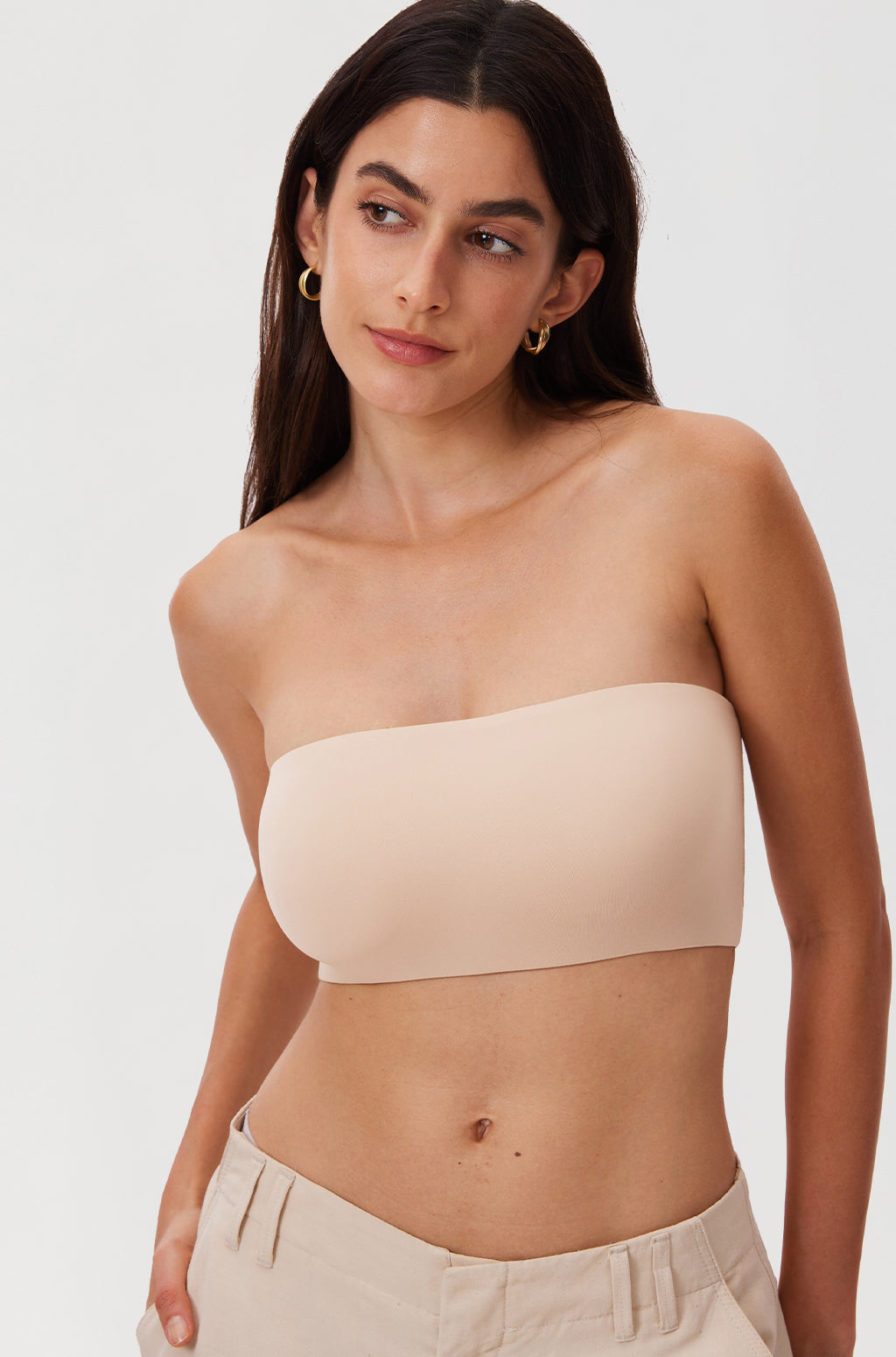 Dikişsiz Bandeau Sütyen