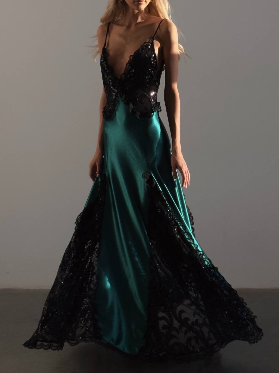 Nocturne Zümrüt Abiye