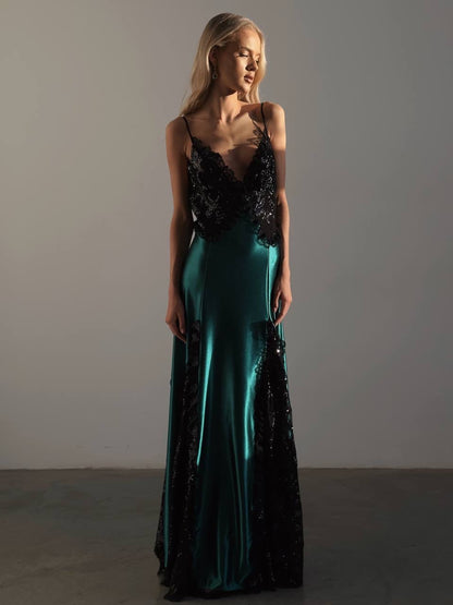 Nocturne Zümrüt Abiye