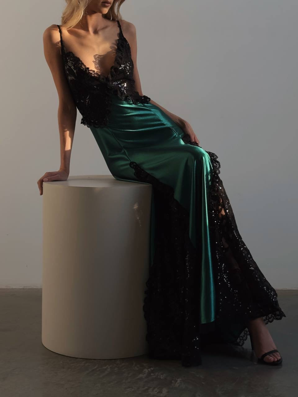 Nocturne Zümrüt Abiye