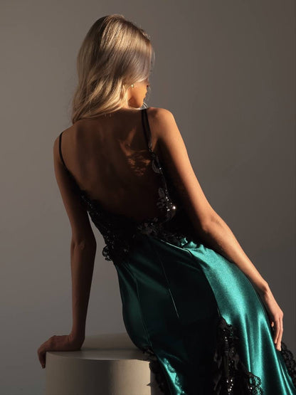 Nocturne Zümrüt Abiye