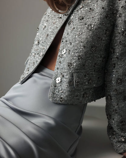 Luna Glimmer Payetli Ceket