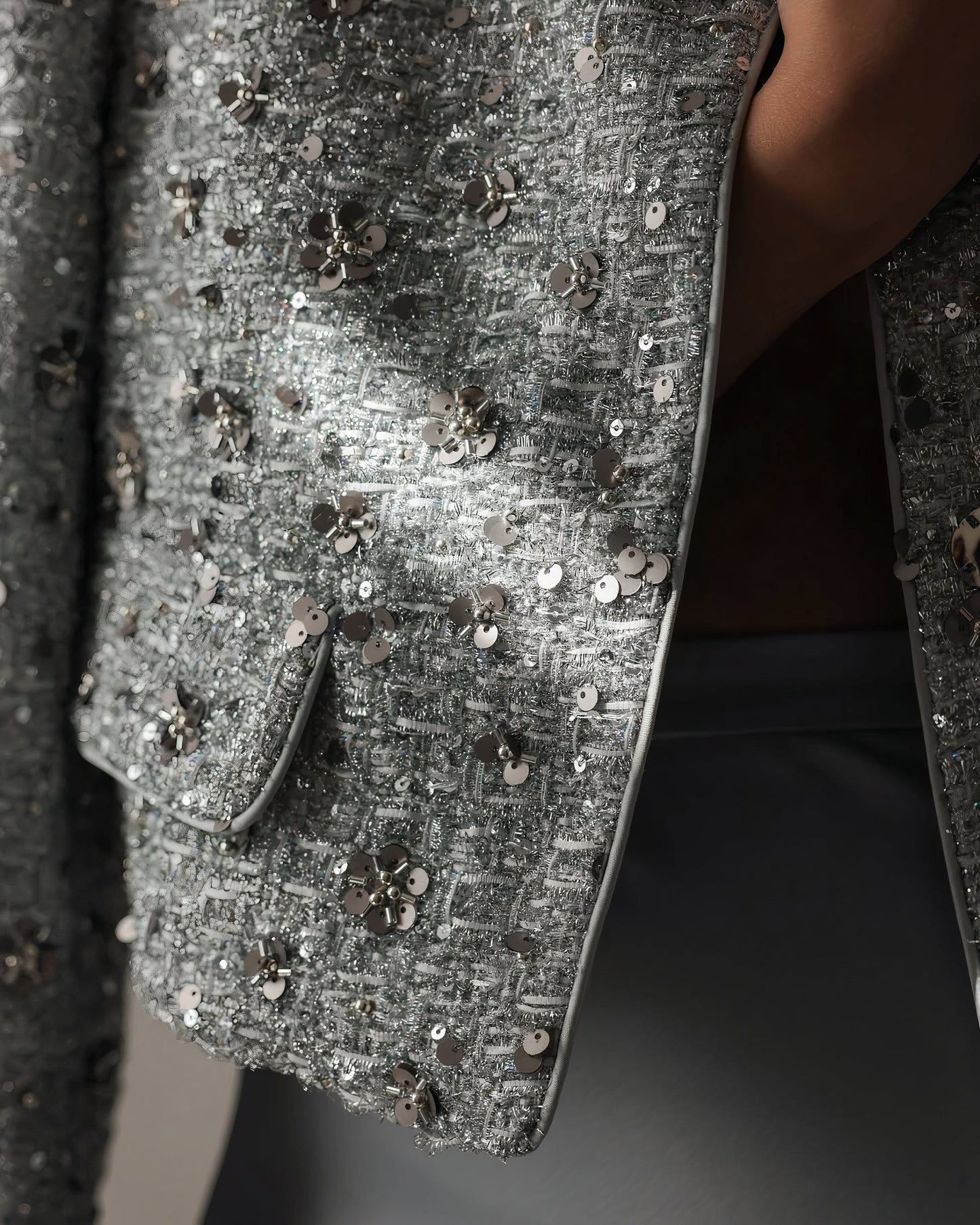 Luna Glimmer Payetli Ceket