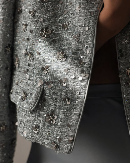 Luna Glimmer Payetli Ceket