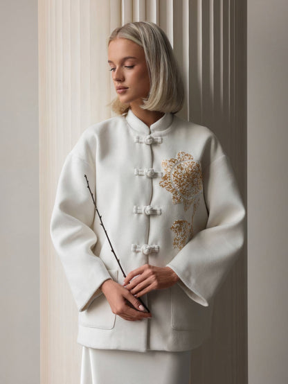 Altın Çiçek Ceket