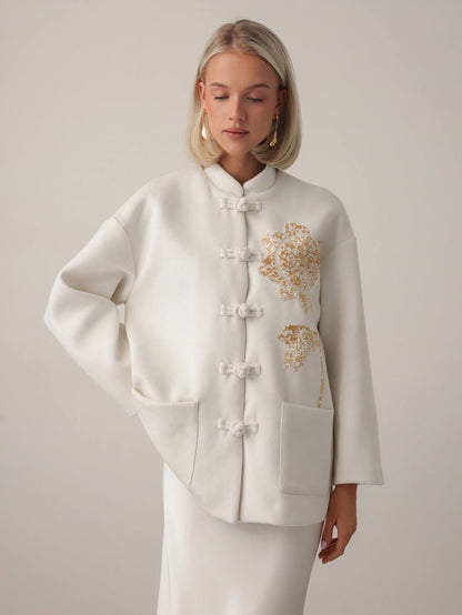 Altın Çiçek Ceket