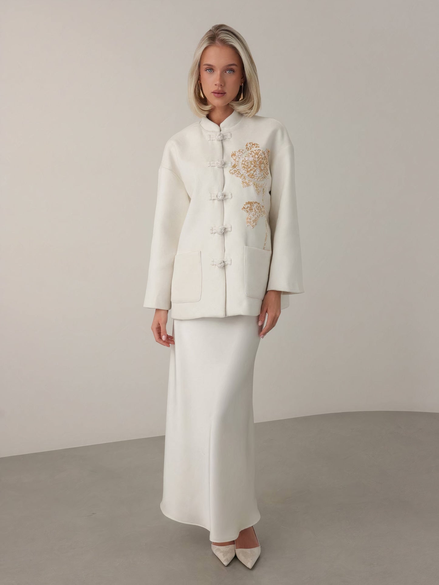 Altın Çiçek Ceket