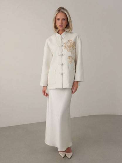 Altın Çiçek Ceket