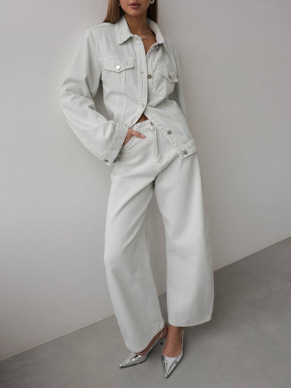 Alabaster Denim Ceket