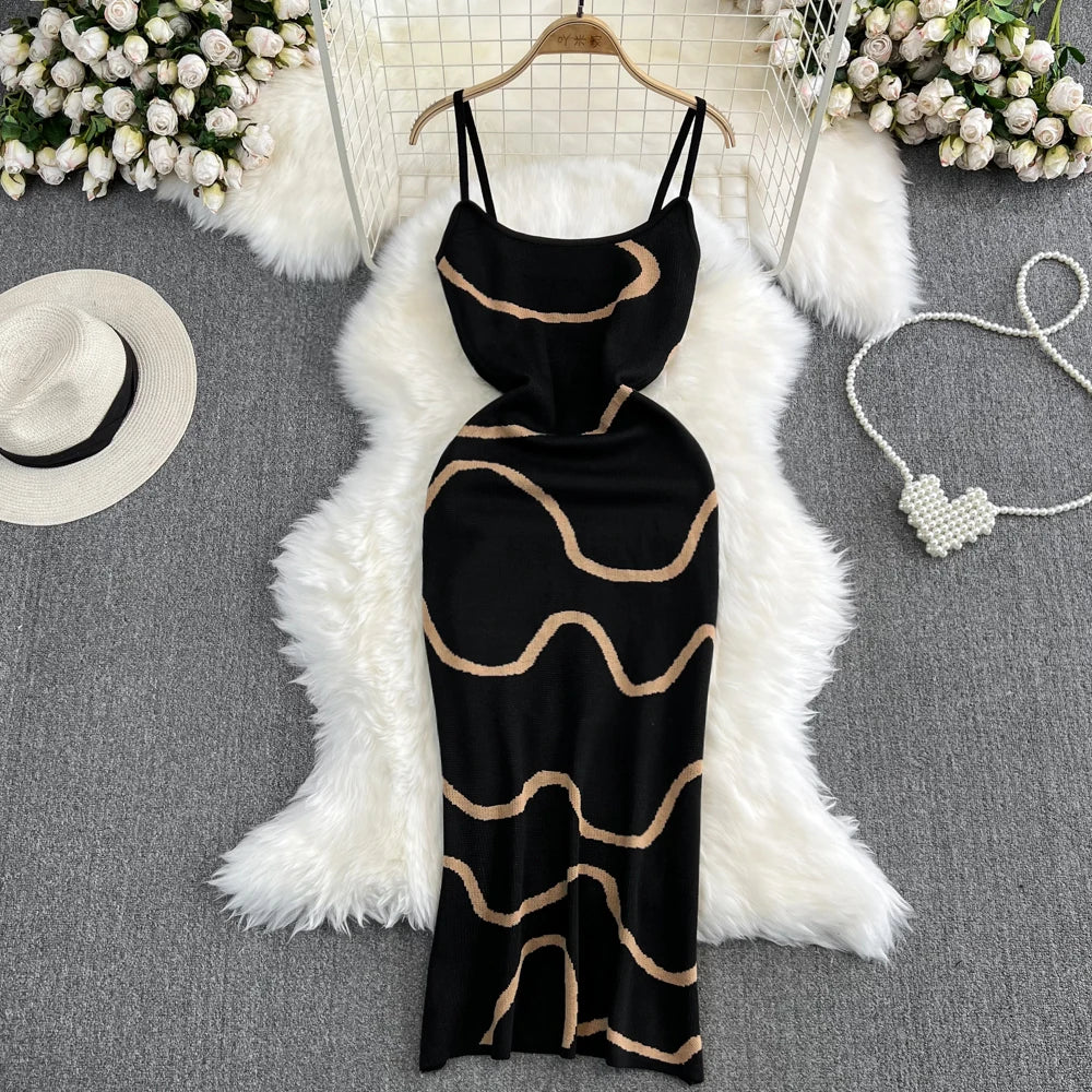 Strapless Knit Bodycon Dress