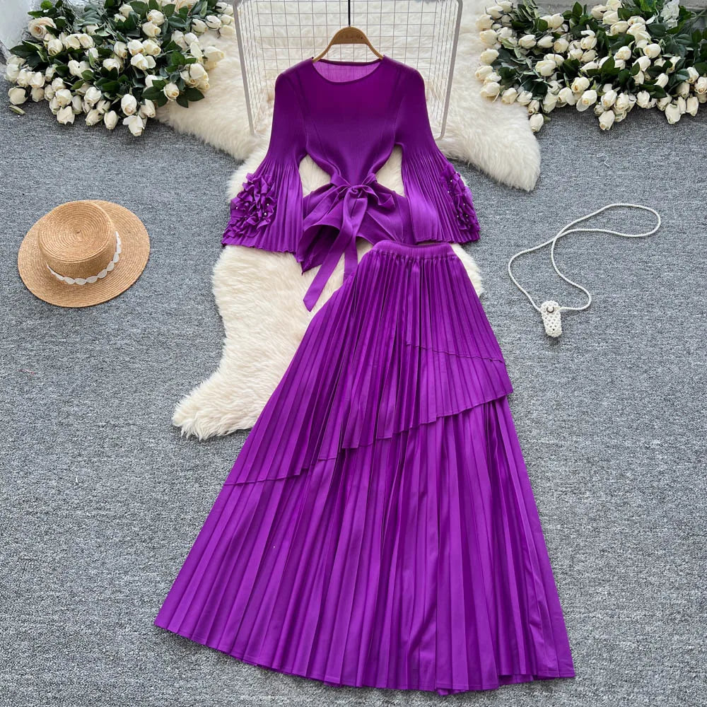 Asymmetrical Ruched Slim Long Dress