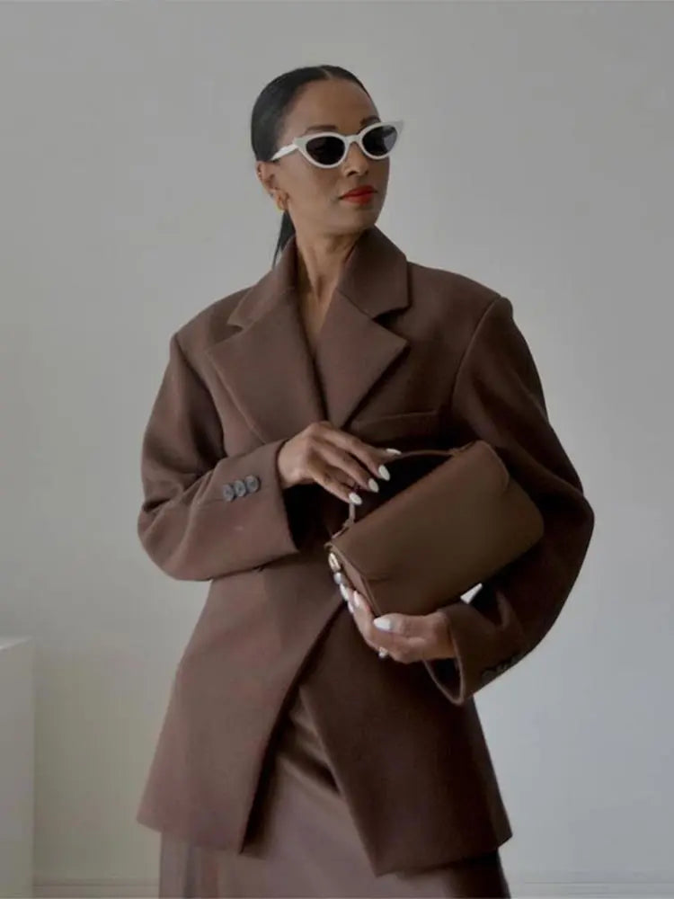 Modaya Uygun Cepli Blazer