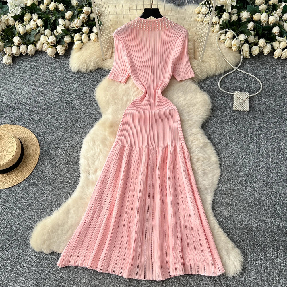 Collared Button Fairy Party Dress