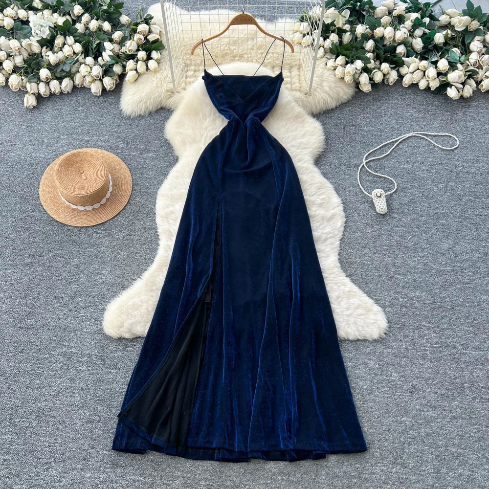 Sleeveless Backless A-Line Sundress