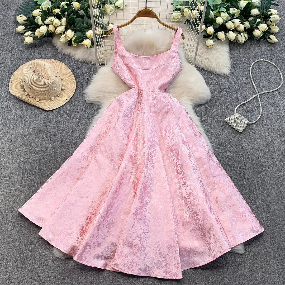 Off-Shoulder Ruched Party Dress