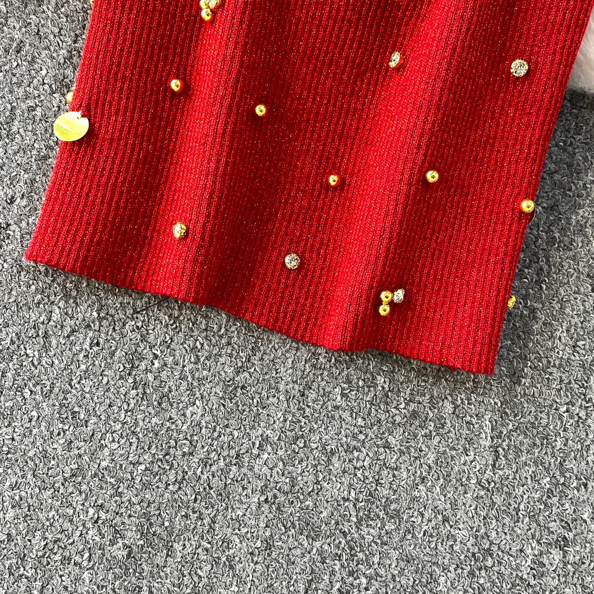 Crew Neck Long Sleeve Bodycon Dress