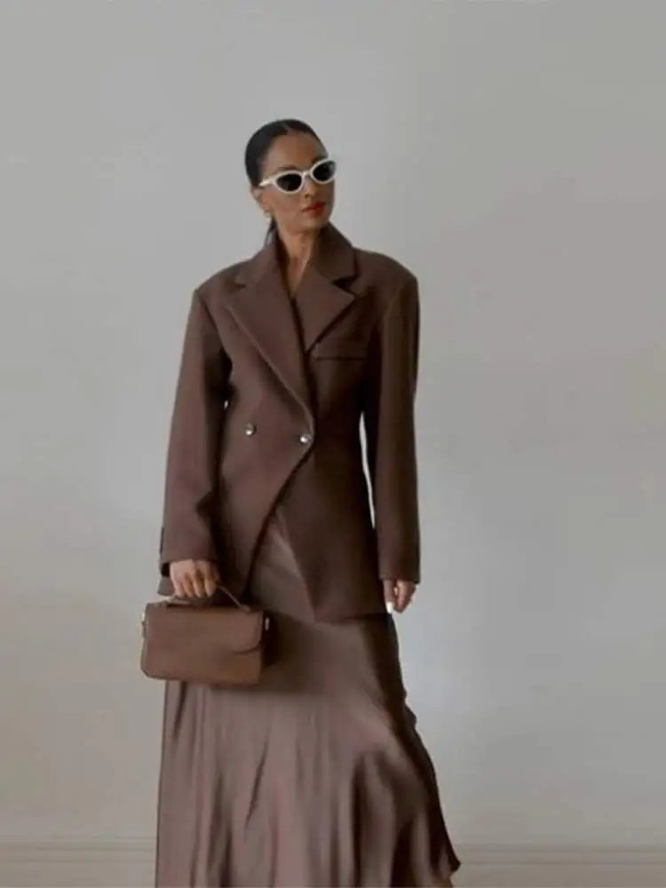 Modaya Uygun Cepli Blazer