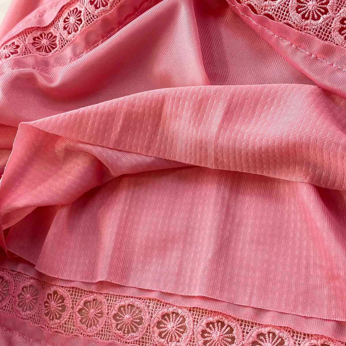 Lace Patchwork Lantern Sleeve Maxi Dress
