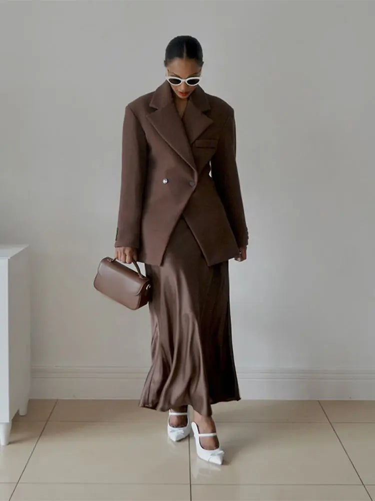 Modaya Uygun Cepli Blazer
