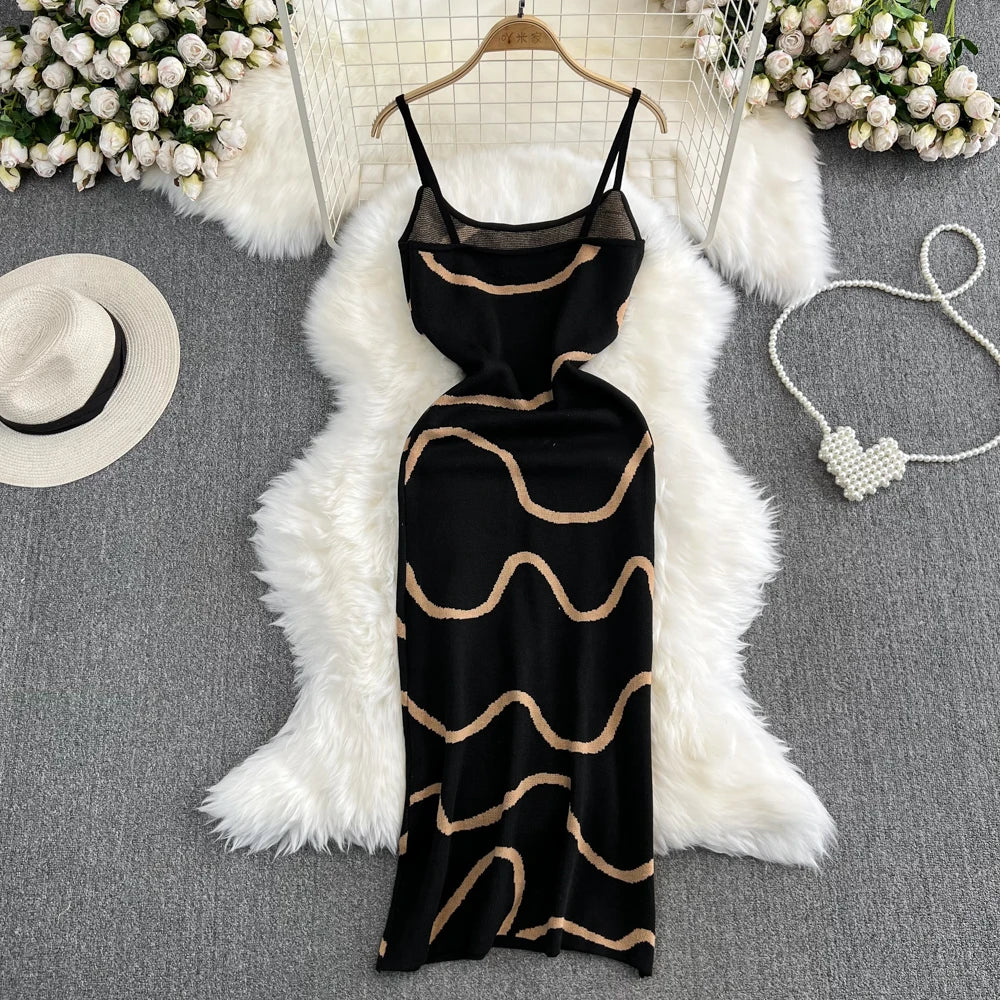 Strapless Knit Bodycon Dress