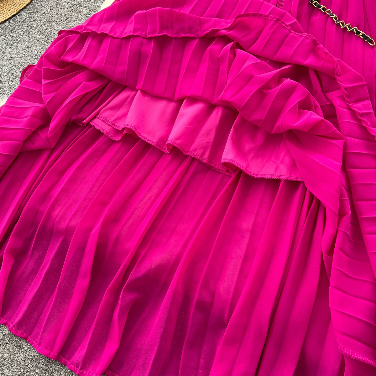 Sequin Short Sleeve Maxi Dress