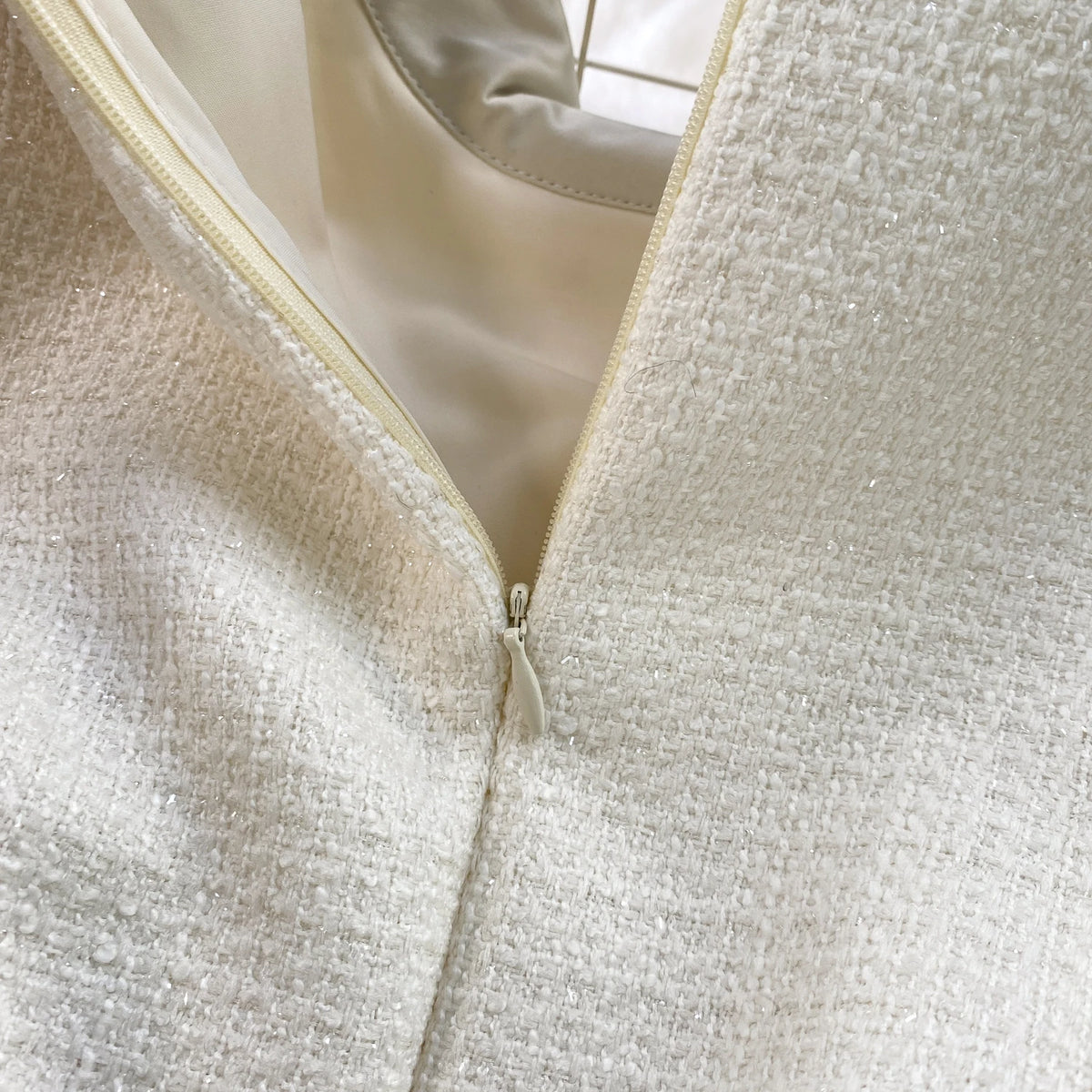 Mesh Paneled Long Sleeve Party Dress