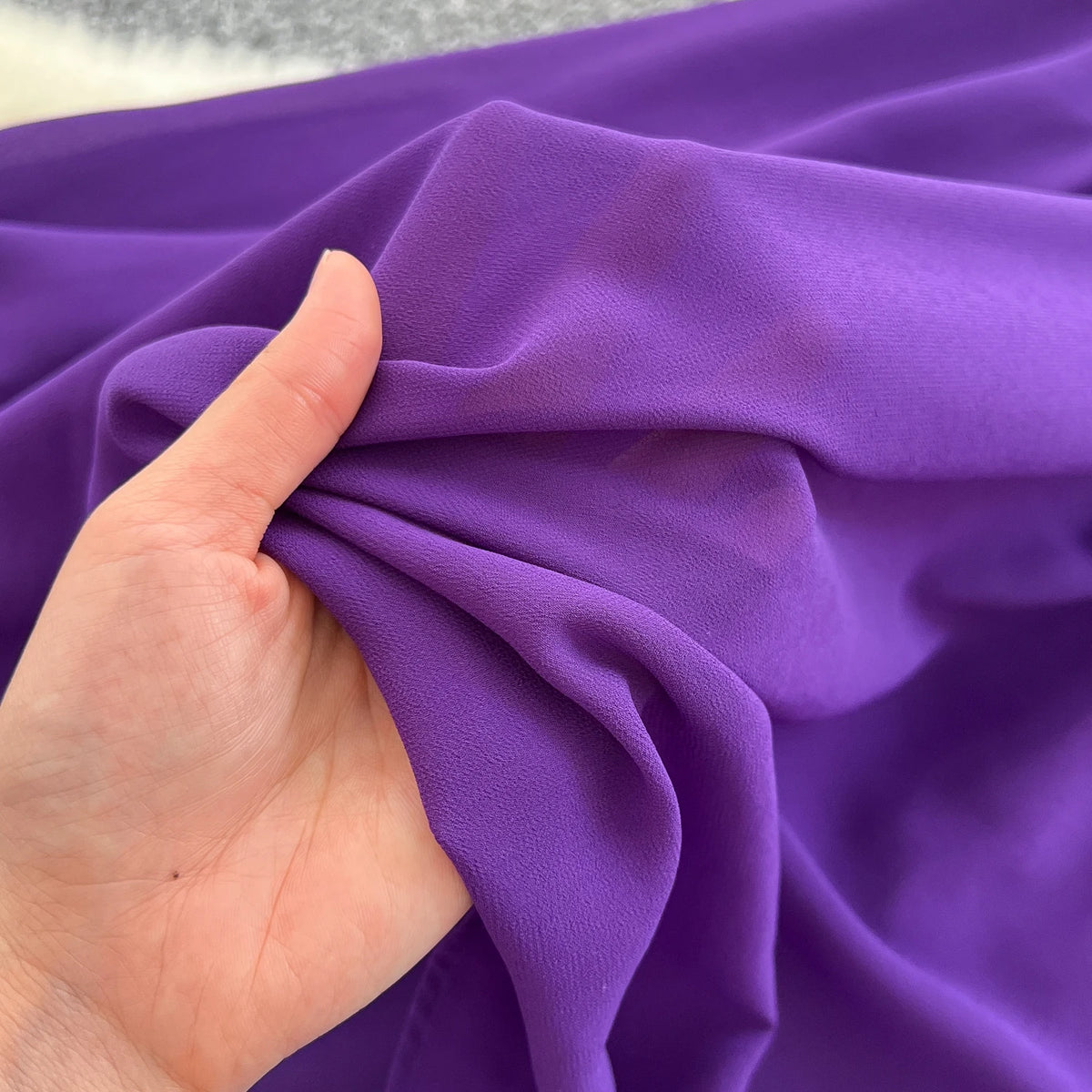 V-Neck Lantern Sleeve Long Dress