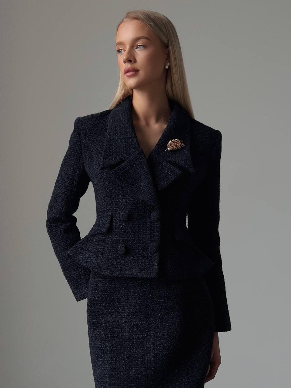 Zarif Lacivert Takım