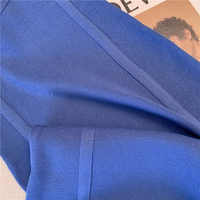 Sleeveless Knit Spaghetti Strap Bodycon Dress