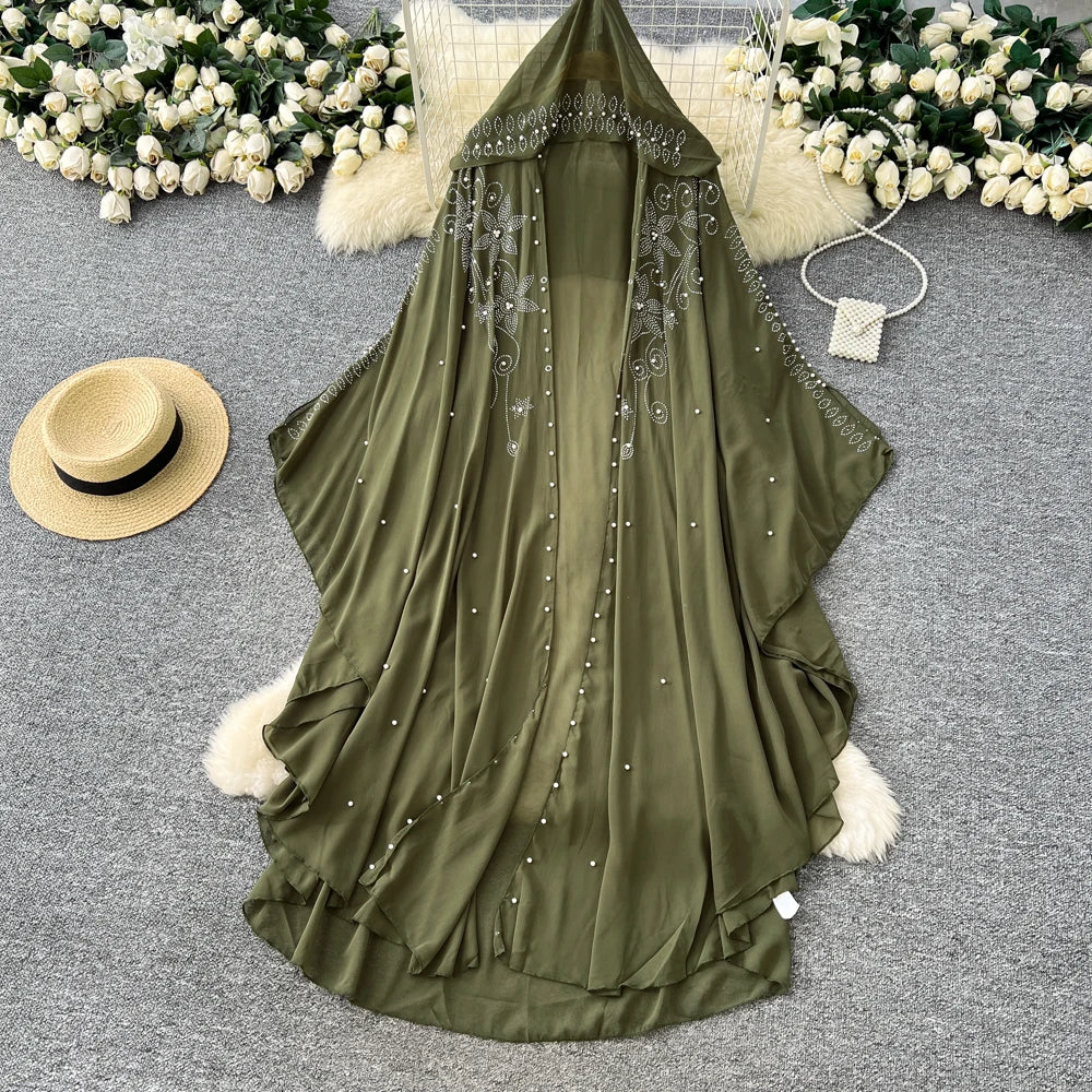 Loose Long Sleeve Long Cardigan