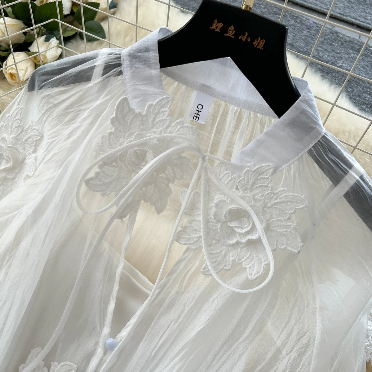 3D Mesh Print A-Line Summer Dress