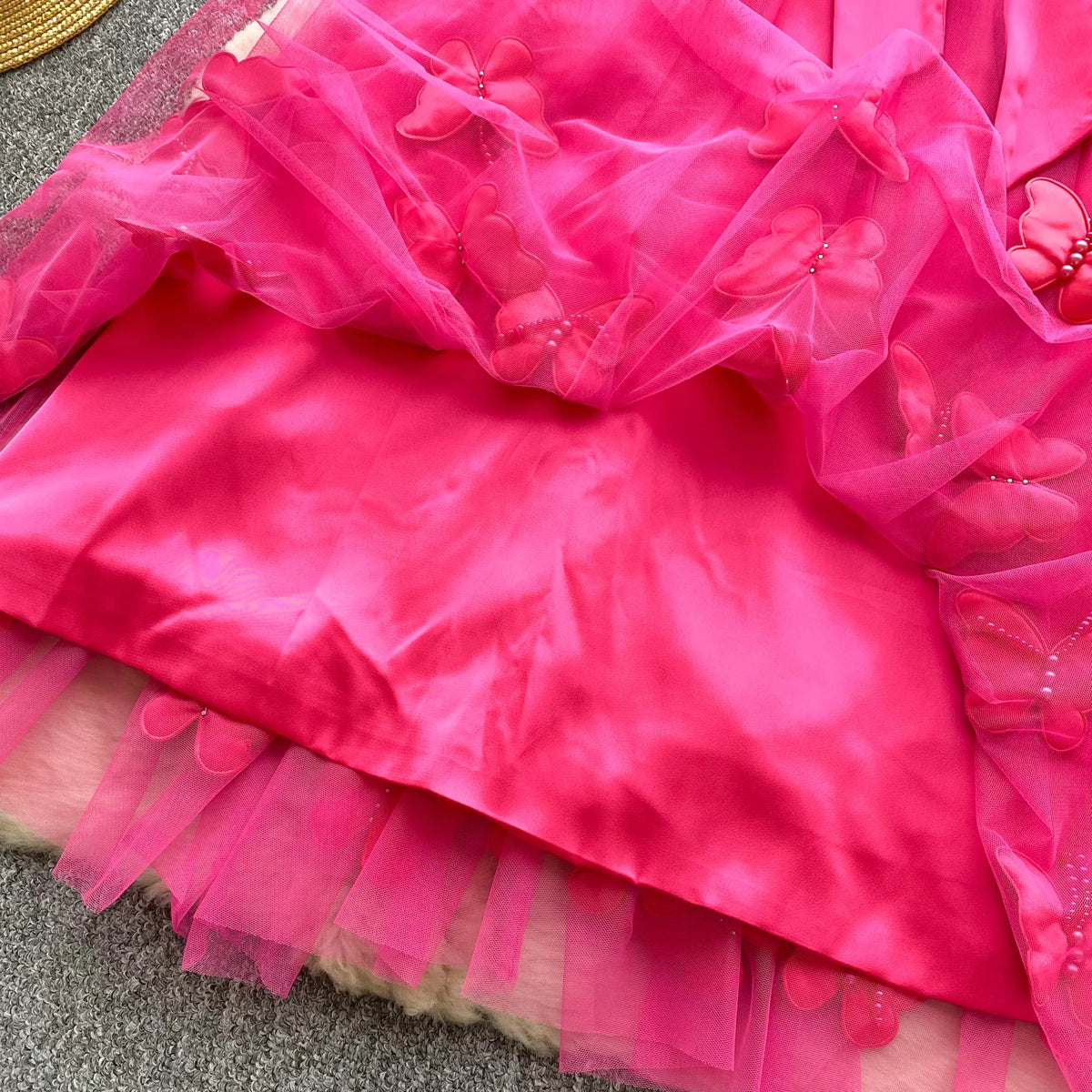 Butterfly Detail Party Dress