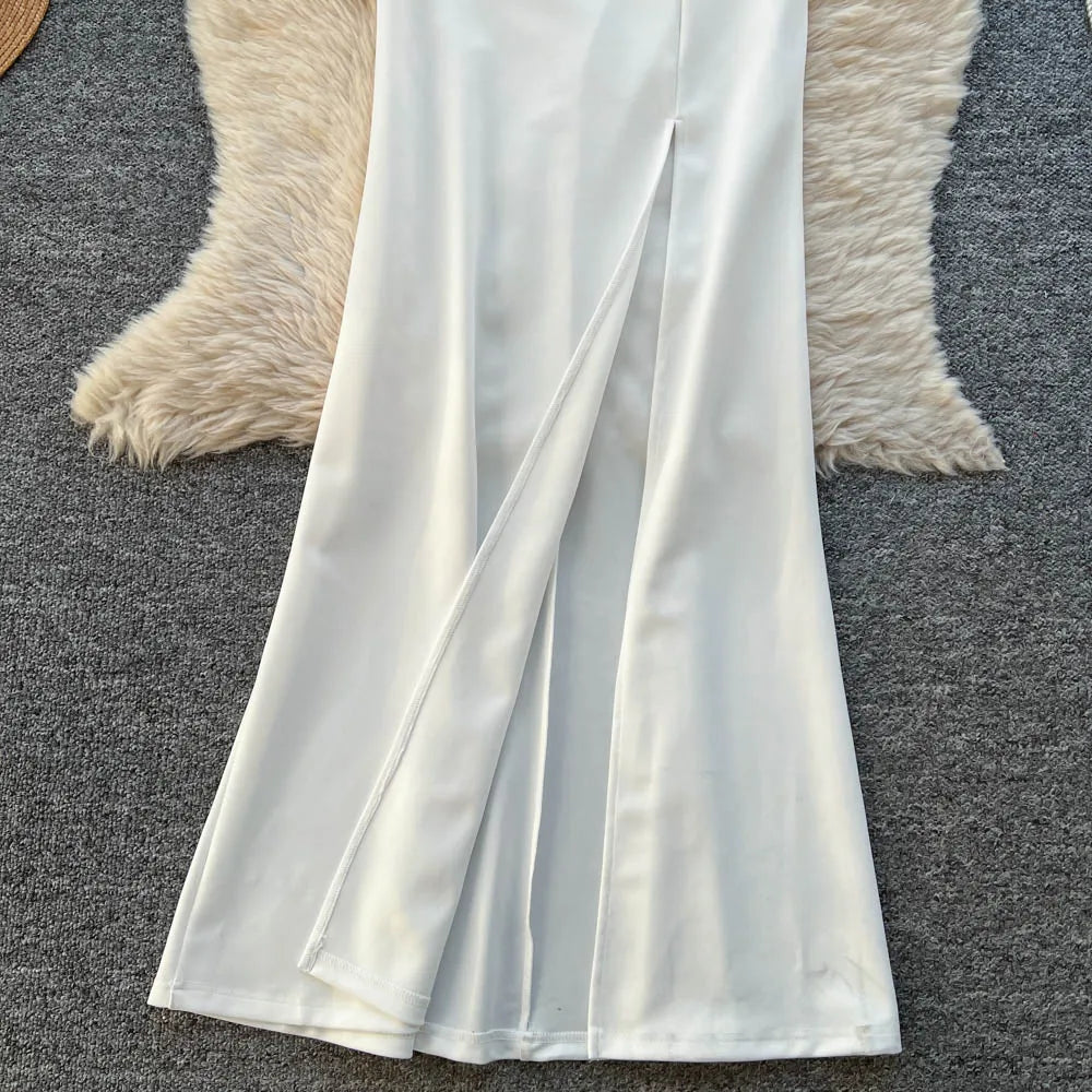 Beaded Long Sleeve Pencil Dress