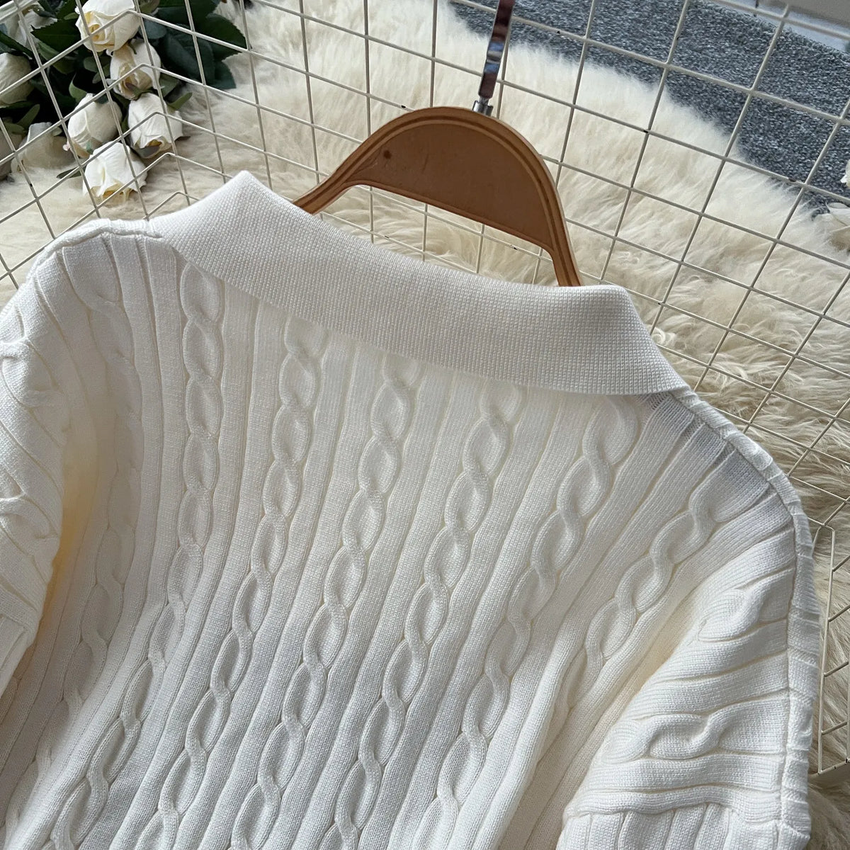Knit Pullover and Bodycon Skirt Set
