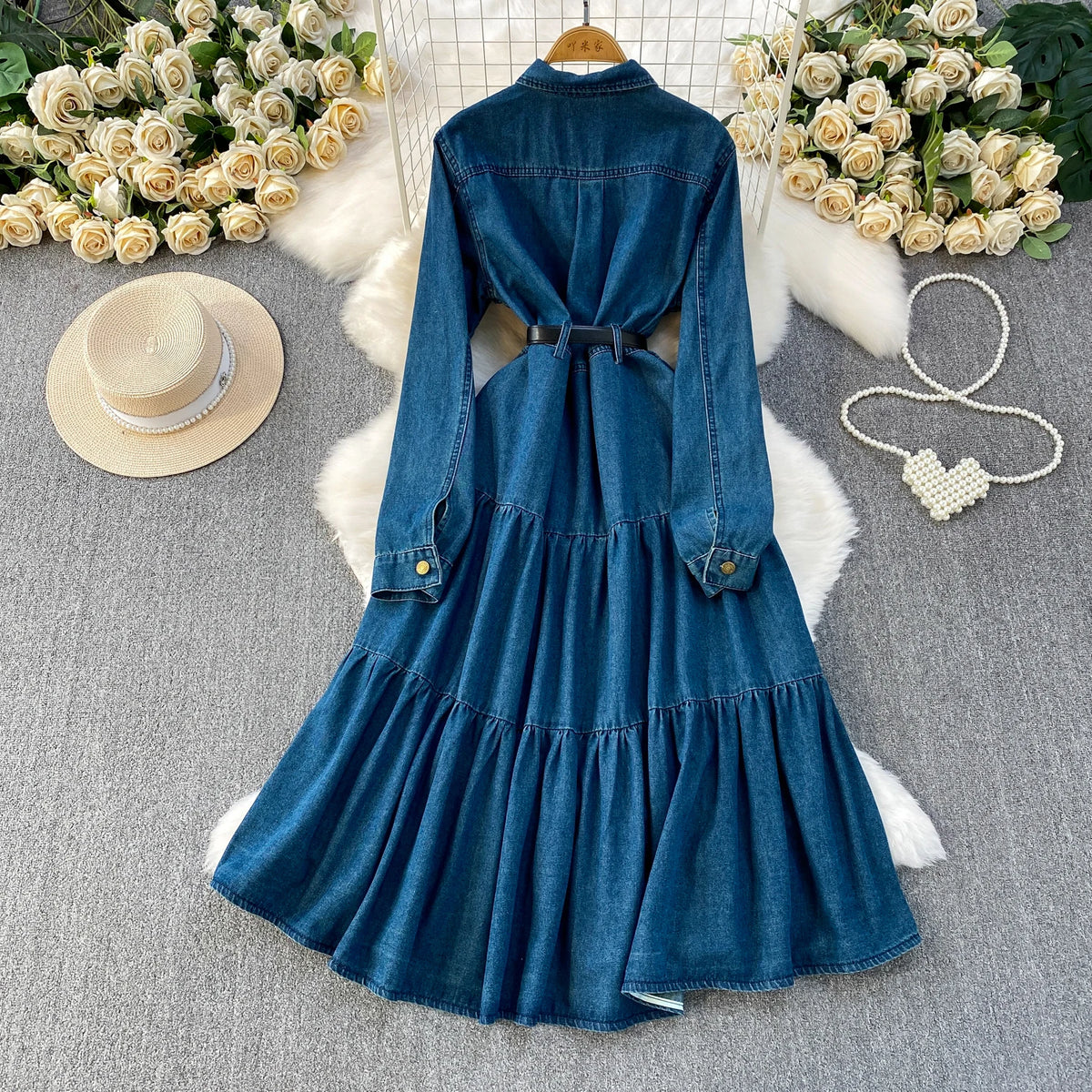 Collared Ruffle Fairy Dress
