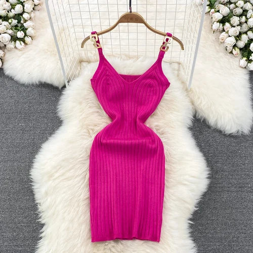 Off-Shoulder Crochet Backless Bodycon Dress