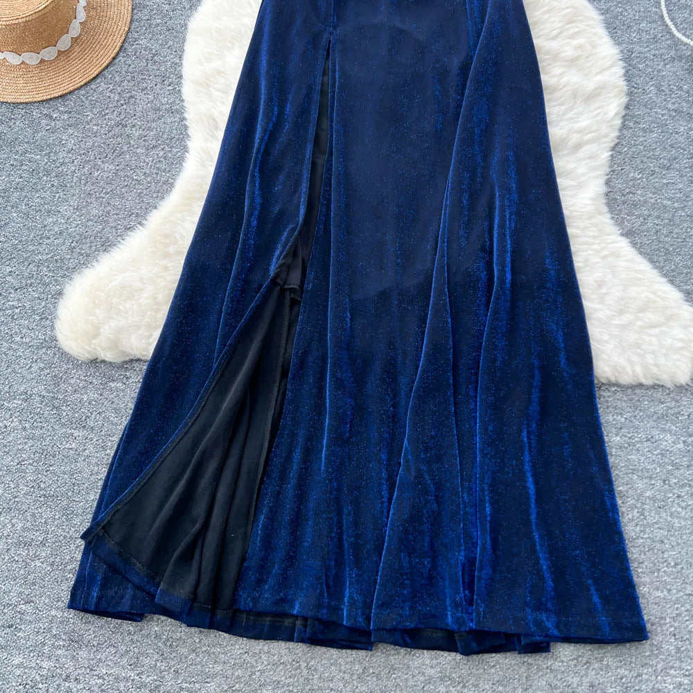Sleeveless Backless A-Line Sundress