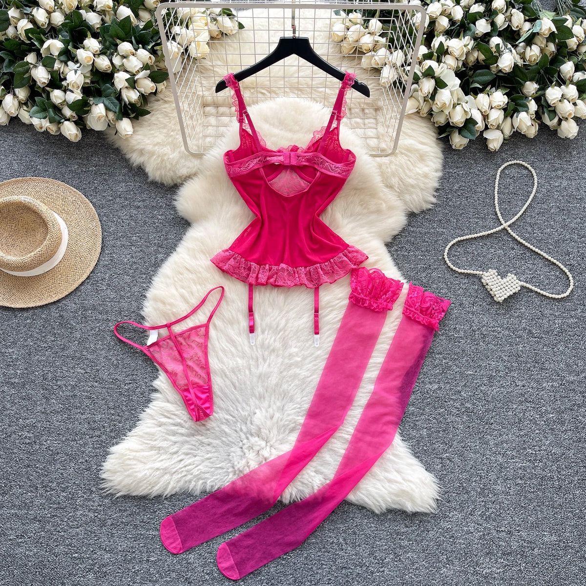 Sheer Butterfly Mesh Strappy Mini Dress
