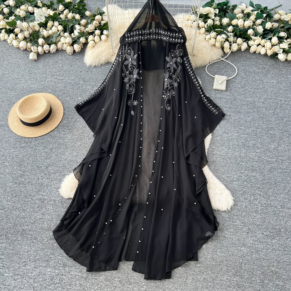 Loose Long Sleeve Long Cardigan