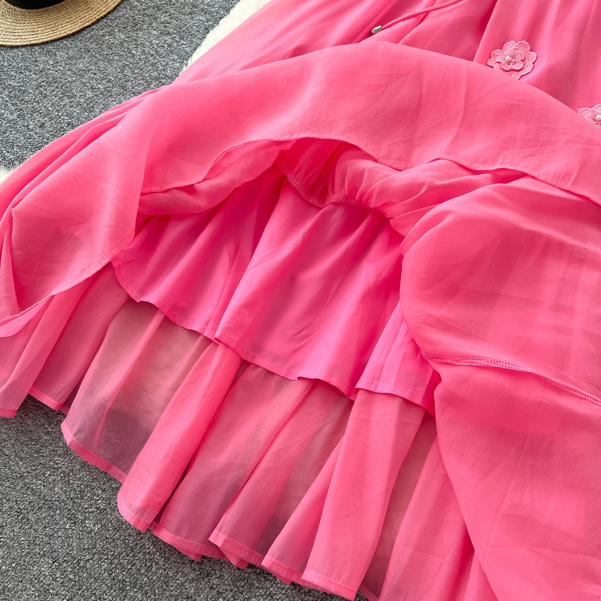 Cutout Short Sleeve Party Dress