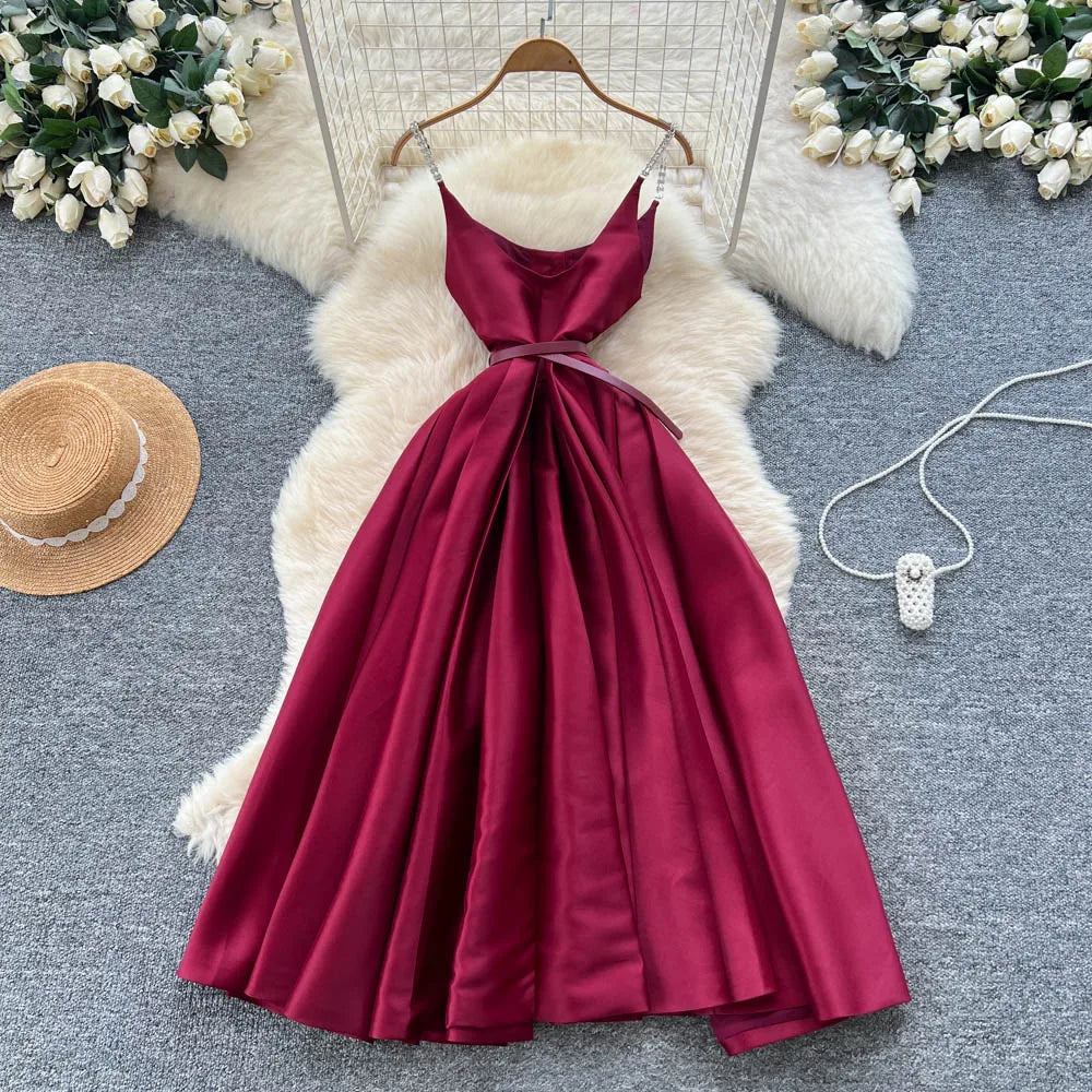 Sleeveless Ruched Fairy Sundress