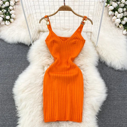Off-Shoulder Crochet Backless Bodycon Dress