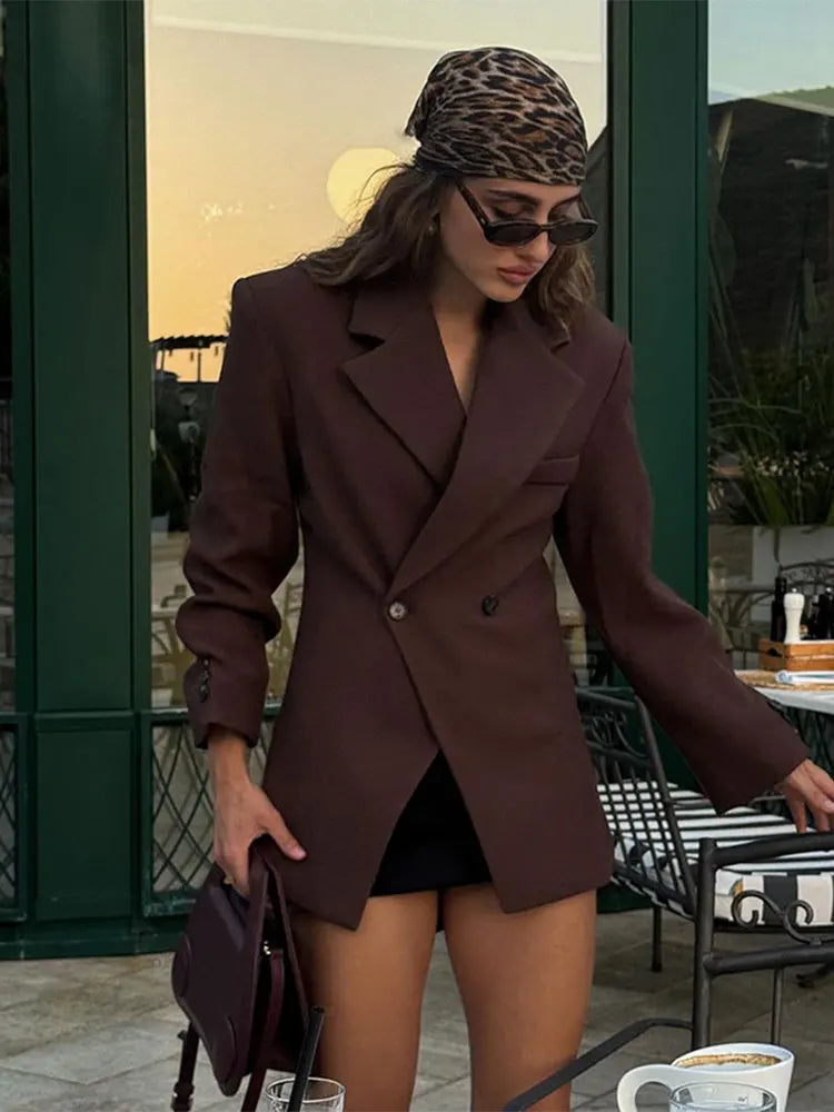 Modaya Uygun Cepli Blazer